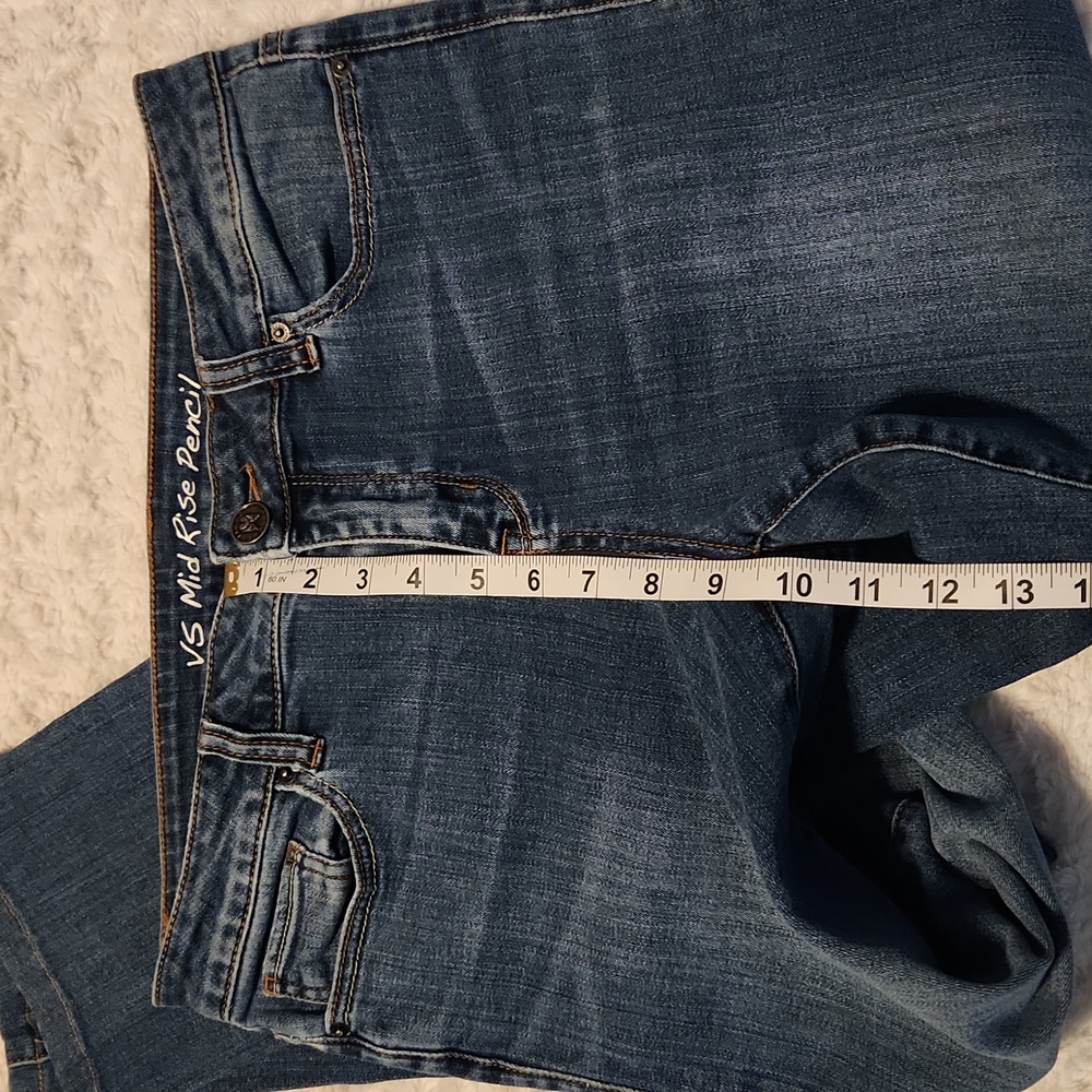Victoria's Secret Mid Rise Pencil Jean Size 8 Regular - Picture 8 of 8